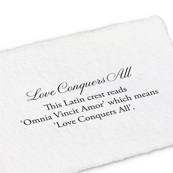 Love Conquers All Talisman Meaning Card