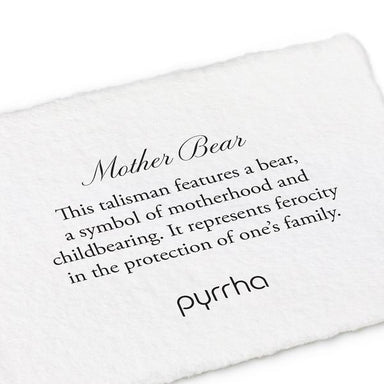 Mother Bear Talisman Meaning Card