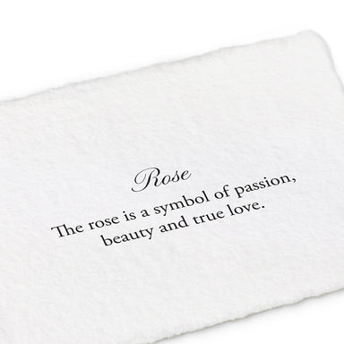 Rose Talisman Meaning Card