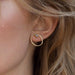 Beech Earrings Labradorite