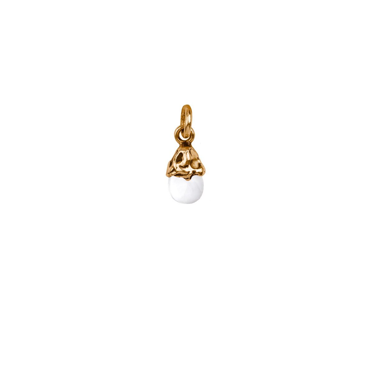 Capped Attraction Charm Bronze