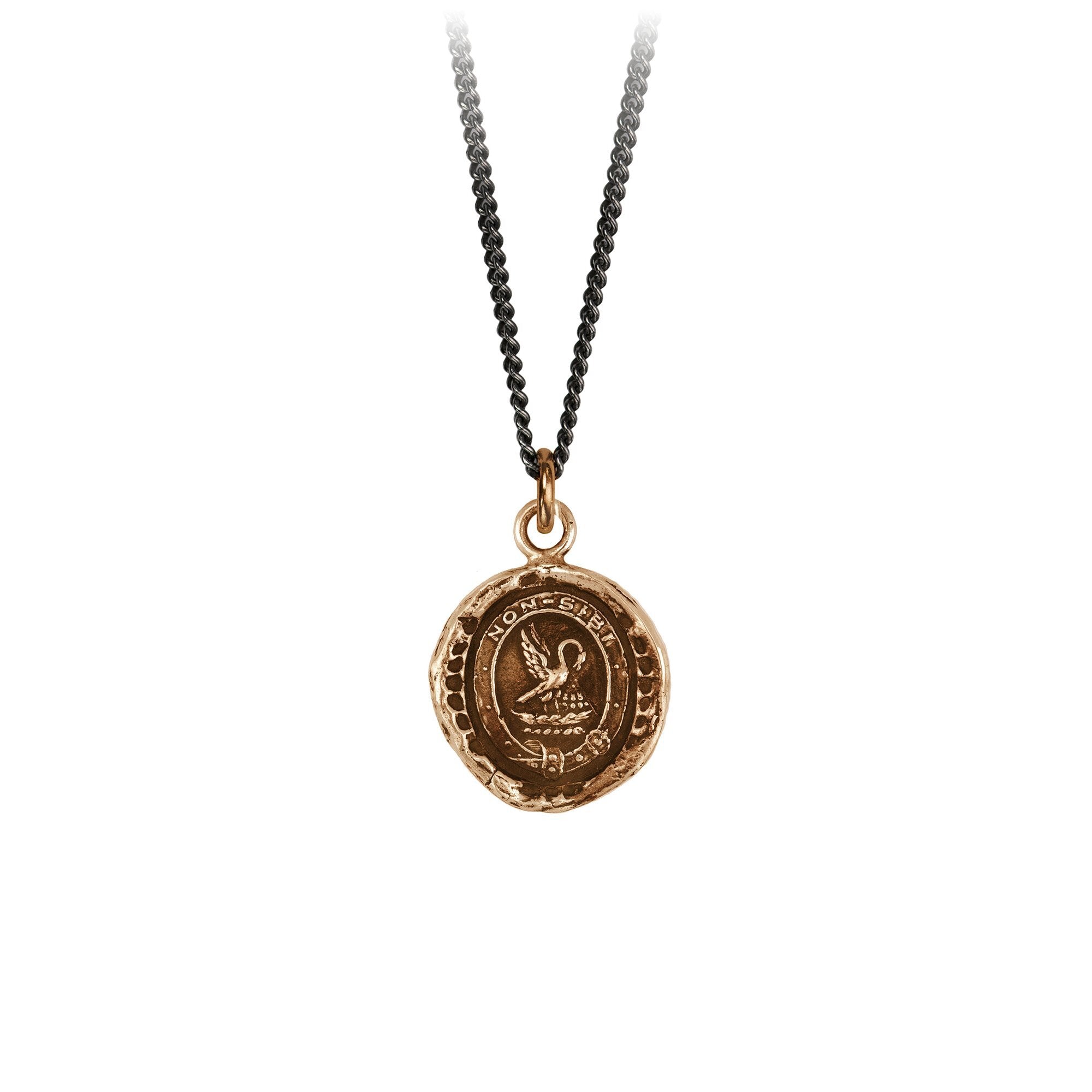 Self Assurance Talisman Necklace Bronze