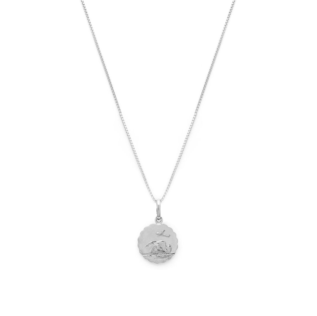 St Christopher Necklace Silver