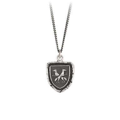 Thick as Thieves Talisman Necklace Silver