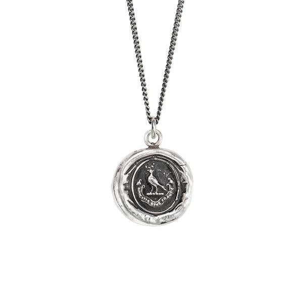 True Friendship Talisman Necklace Silver