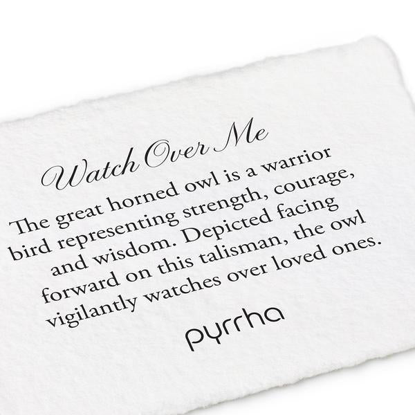 Watch Over Me Talisman Meaning Card